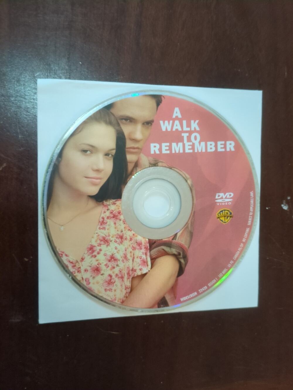 A Walk to Remember 2002 Standard Edition DVD DISC ONLY
